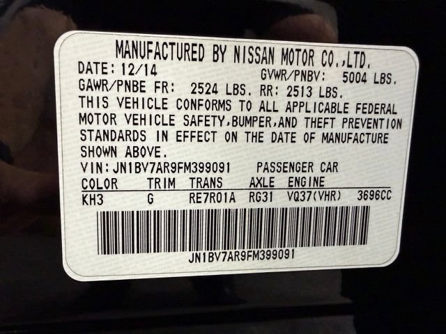 Used 2015 INFINITI Q50 Premium w/ Navigation Package AWD/4WD image 30