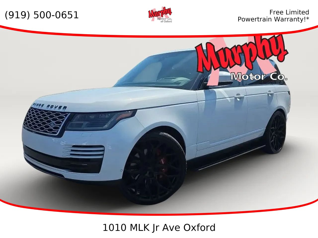 Used 2019 Land Rover Range Rover HSE