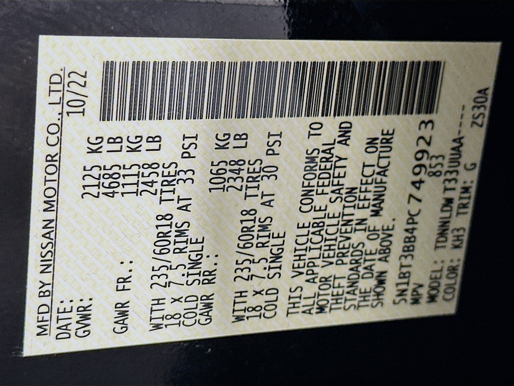 Used 2023 Nissan Rogue SV w/ SV Premium Package image 12