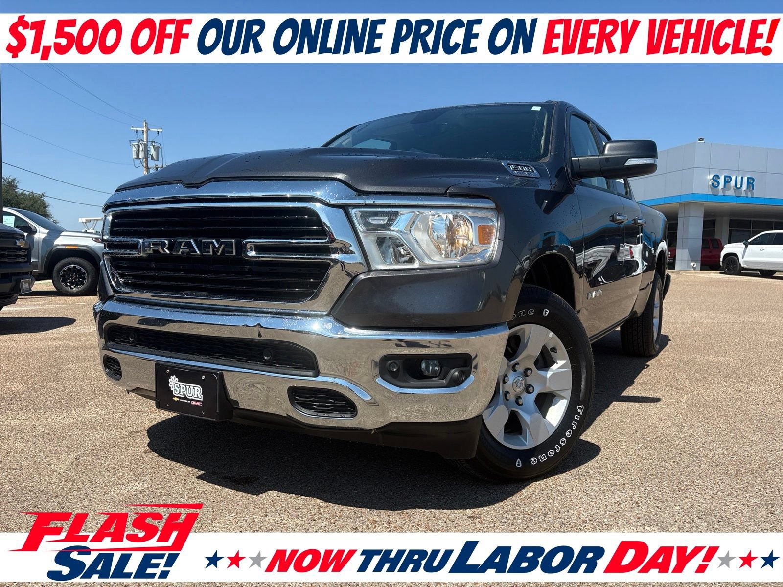 Used 2020 RAM 1500 Big Horn AWD/4WD image 1