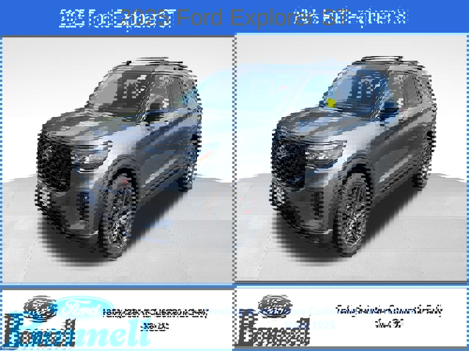 New 2025 Ford Explorer ST w/ Sun And Sound Package