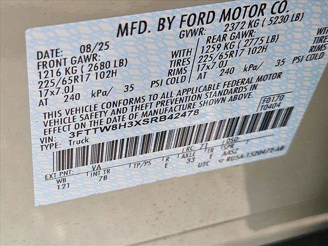 New 2025 Ford Maverick XLT image 17