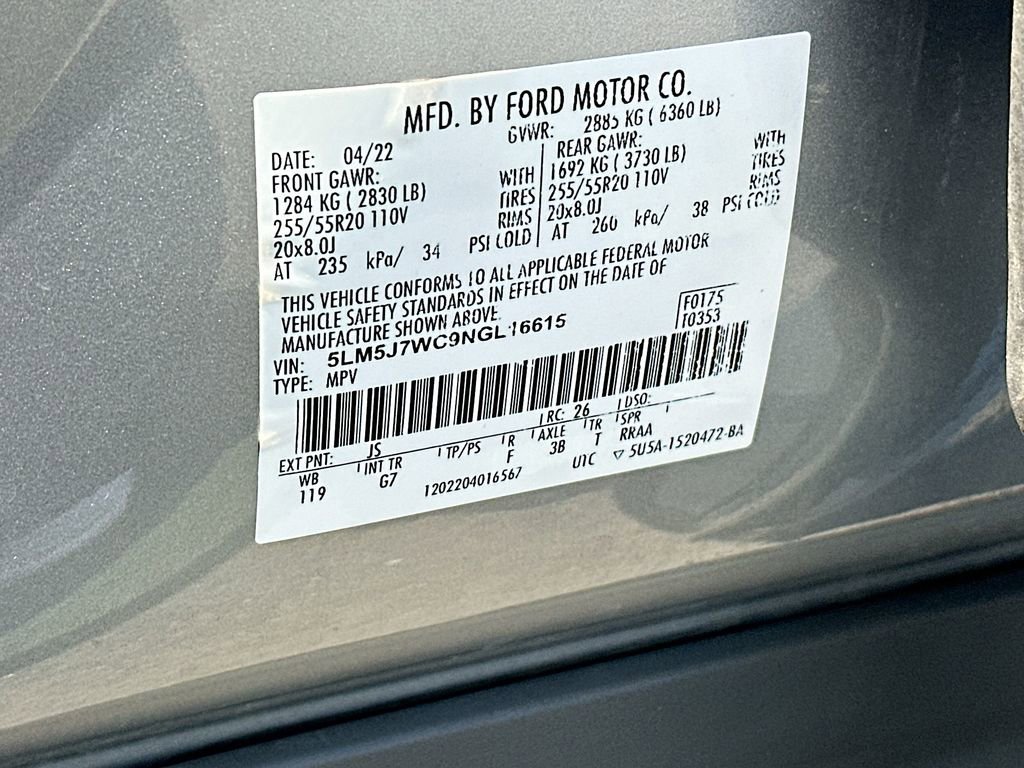 Used 2022 Lincoln Aviator Reserve image 27