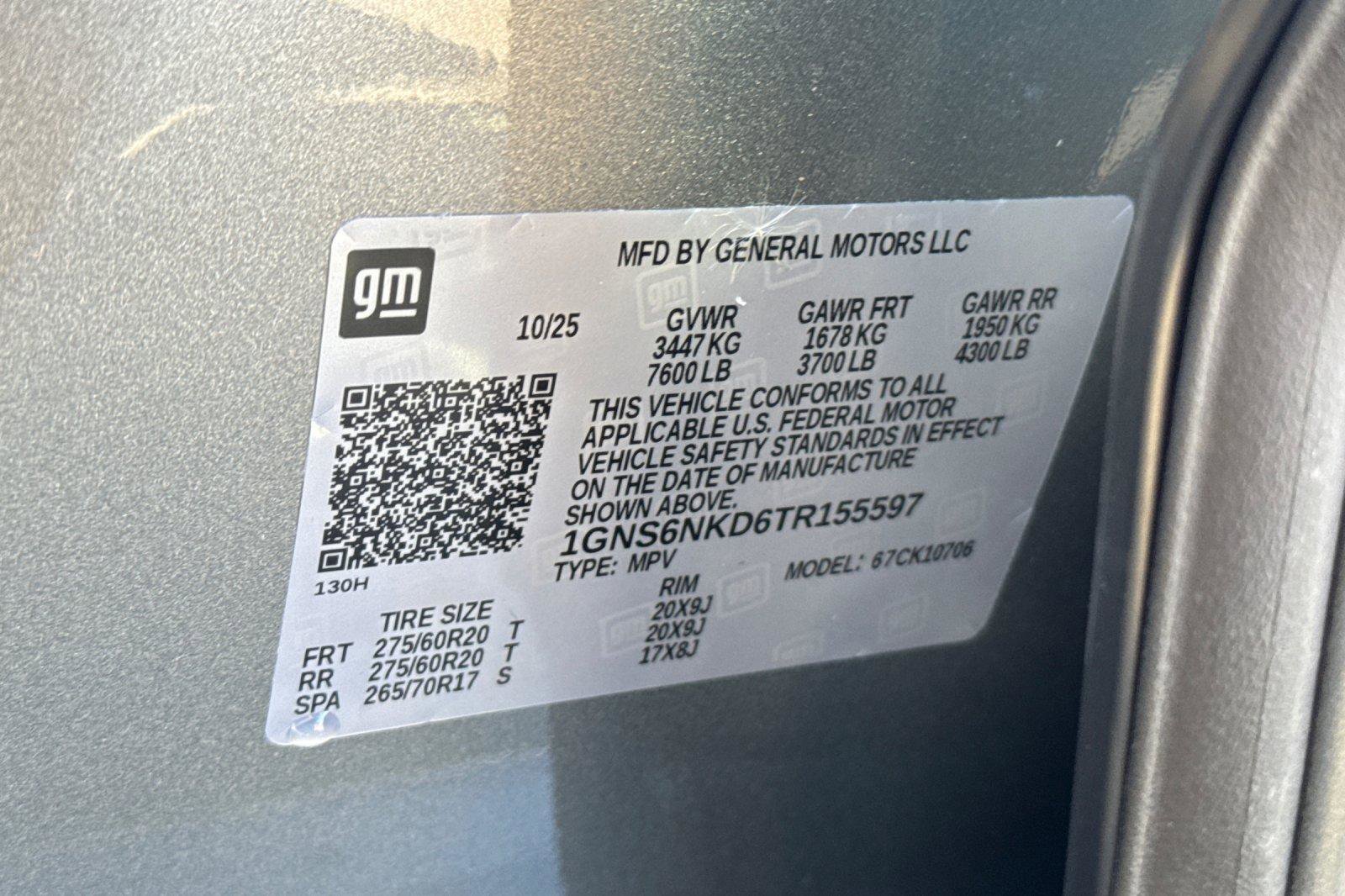 New 2026 Chevrolet Tahoe LT w/ Comfort Package image 40