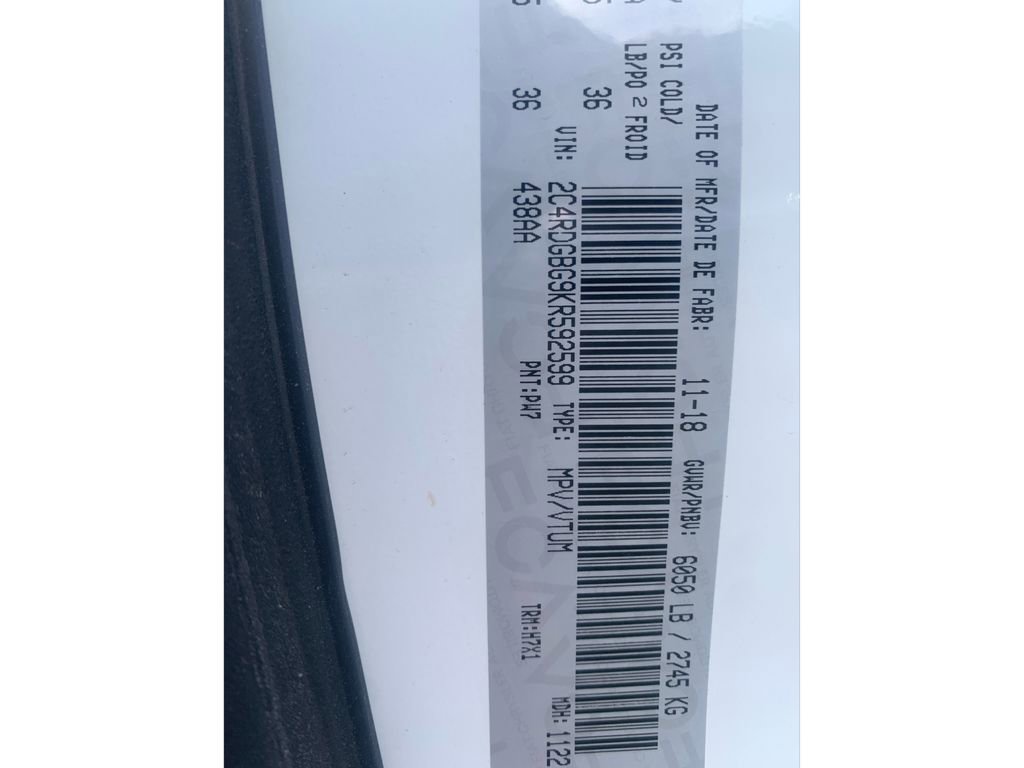 Used 2019 Dodge Grand Caravan SXT w/ Quick Order Package 29G SXT image 15