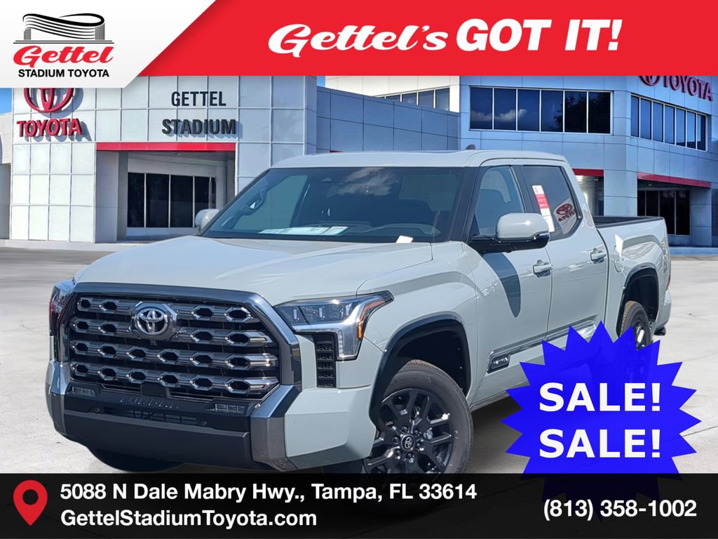 New 2025 Toyota Tundra Platinum