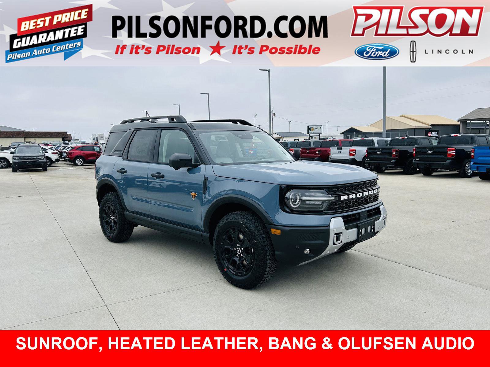 New 2026 Ford Bronco Sport Badlands w/ Sasquatch Badlands Package