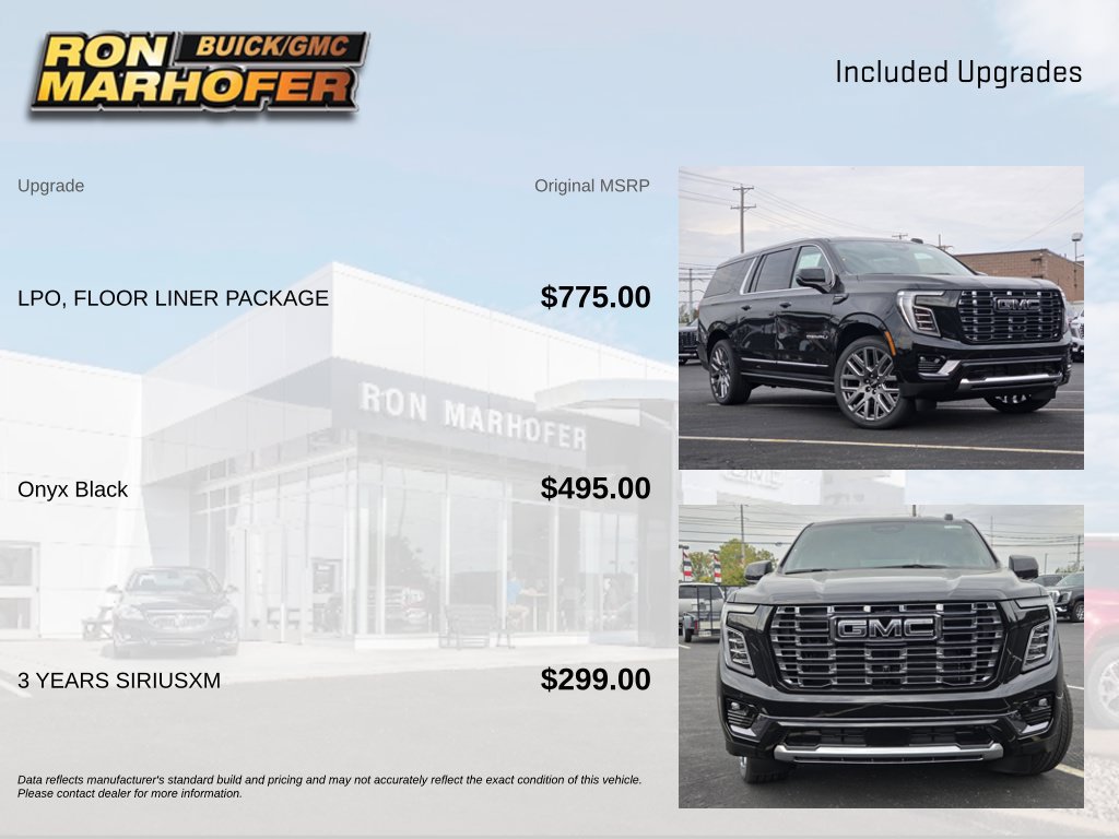 New 2027 GMC Yukon XL Denali Ultimate w/ LPO, Floor Liner Package AWD/4WD image 7