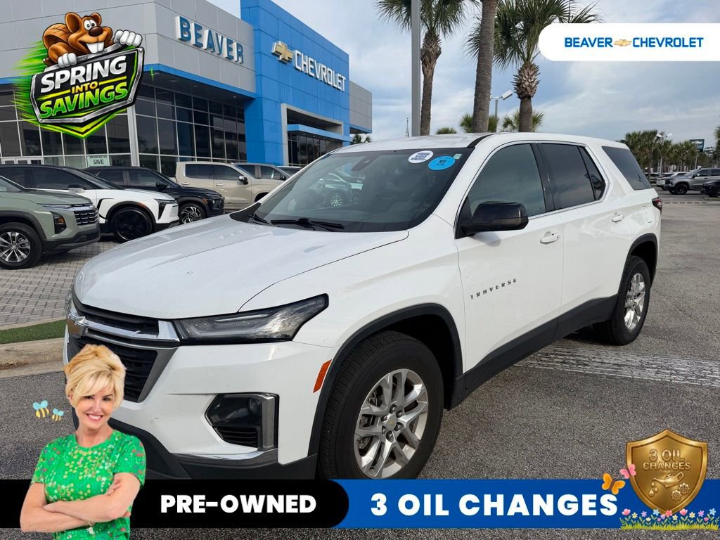 Used 2022 Chevrolet Traverse LS