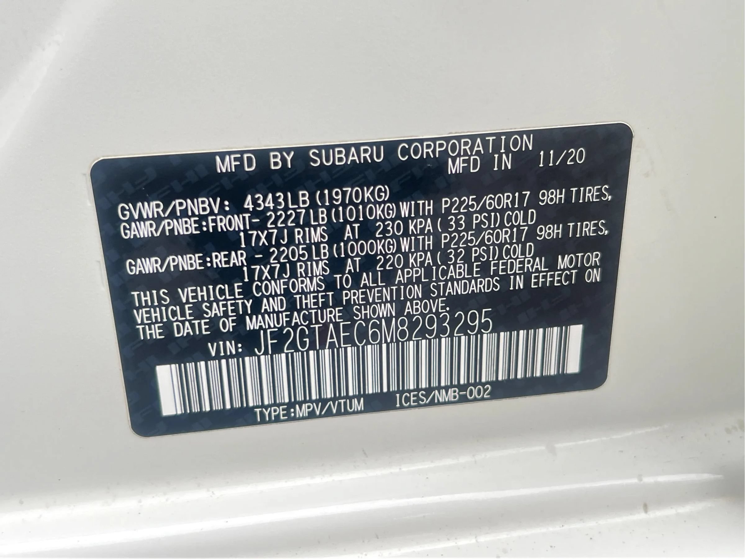 Used 2021 Subaru Crosstrek 2.0i Premium w/ Moonroof Package AWD/4WD image 60