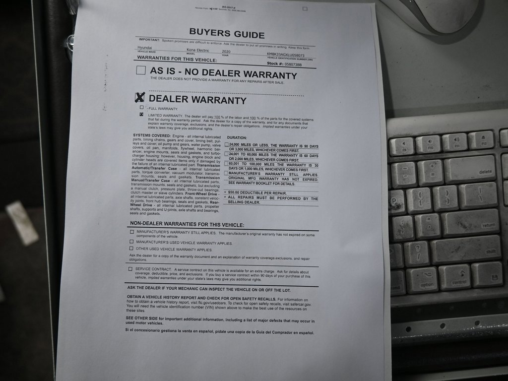 Used 2020 Hyundai Kona Limited image 10