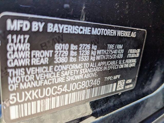 Used 2018 BMW X6 sDrive35i image 27