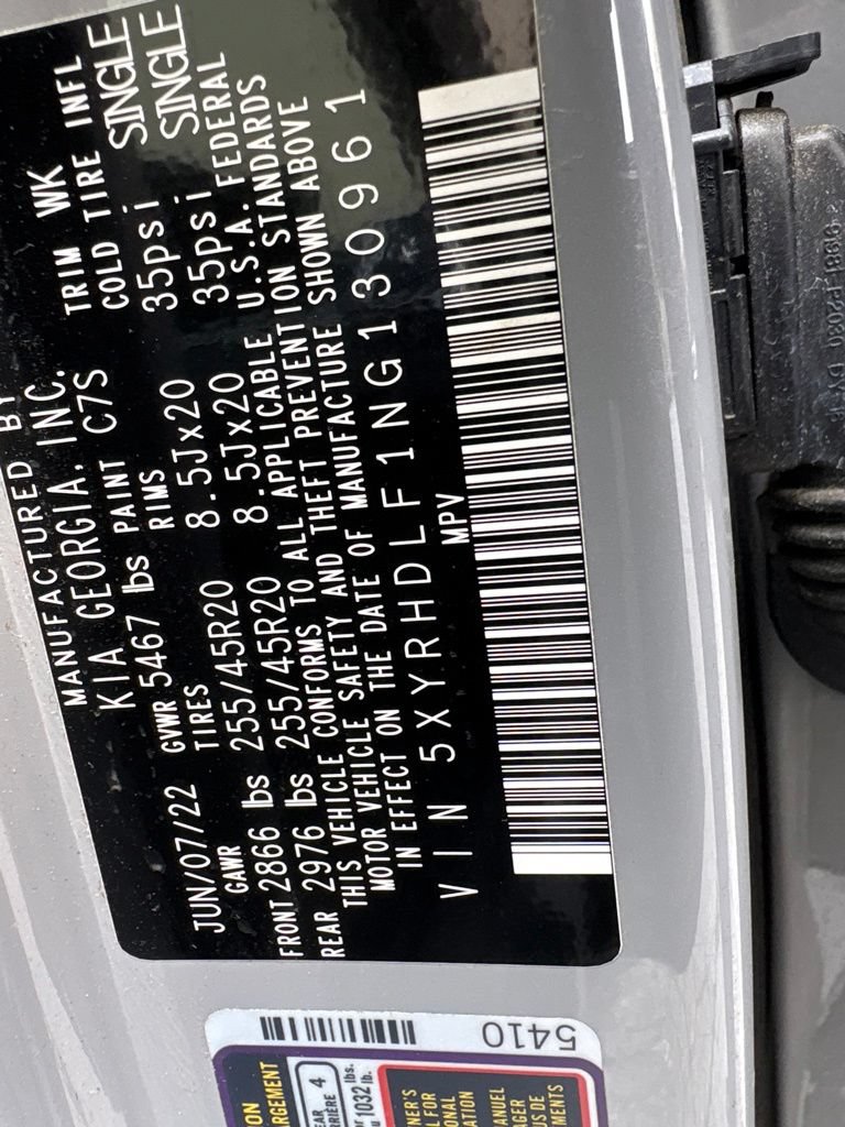 Certified 2022 Kia Sorento X-Line EX AWD/4WD image 14