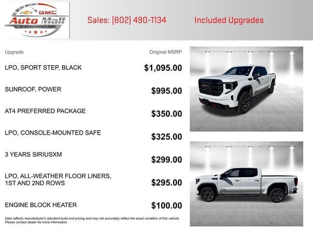 New 2026 GMC Sierra 1500 AT4 w/ AT4 Preferred Package AWD/4WD image 3