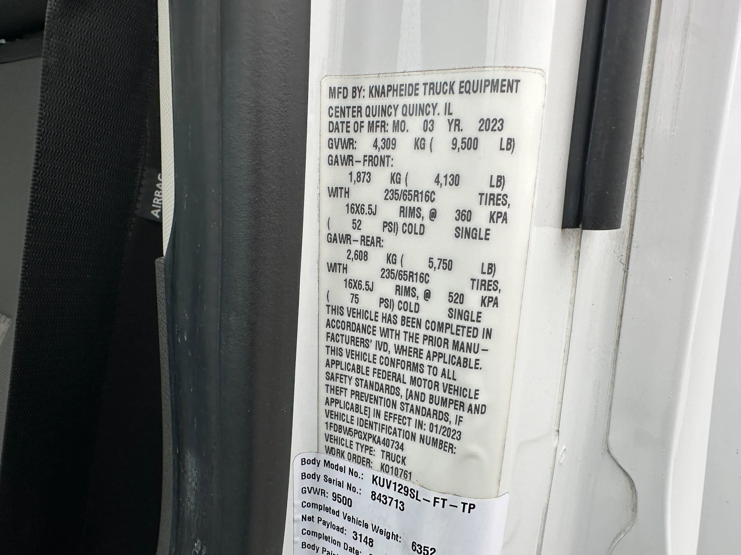 Used 2023 Ford Transit 350 w/ Interior Upgrade Package image 20