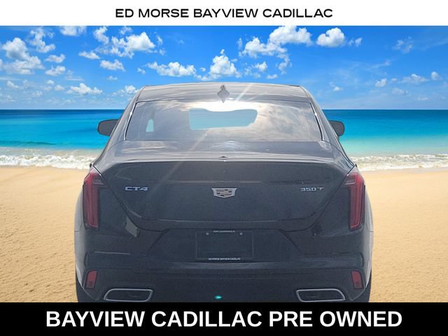 Certified 2022 Cadillac CT4 Luxury w/ Sun And Sound Package RWD image 4
