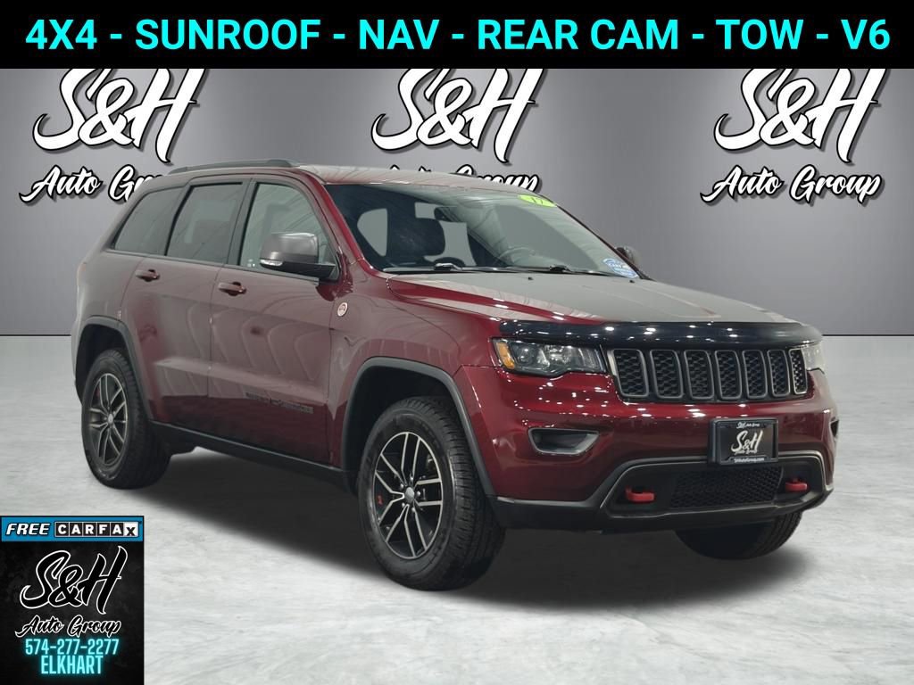 Used 2017 Jeep Grand Cherokee Trailhawk AWD/4WD image 1