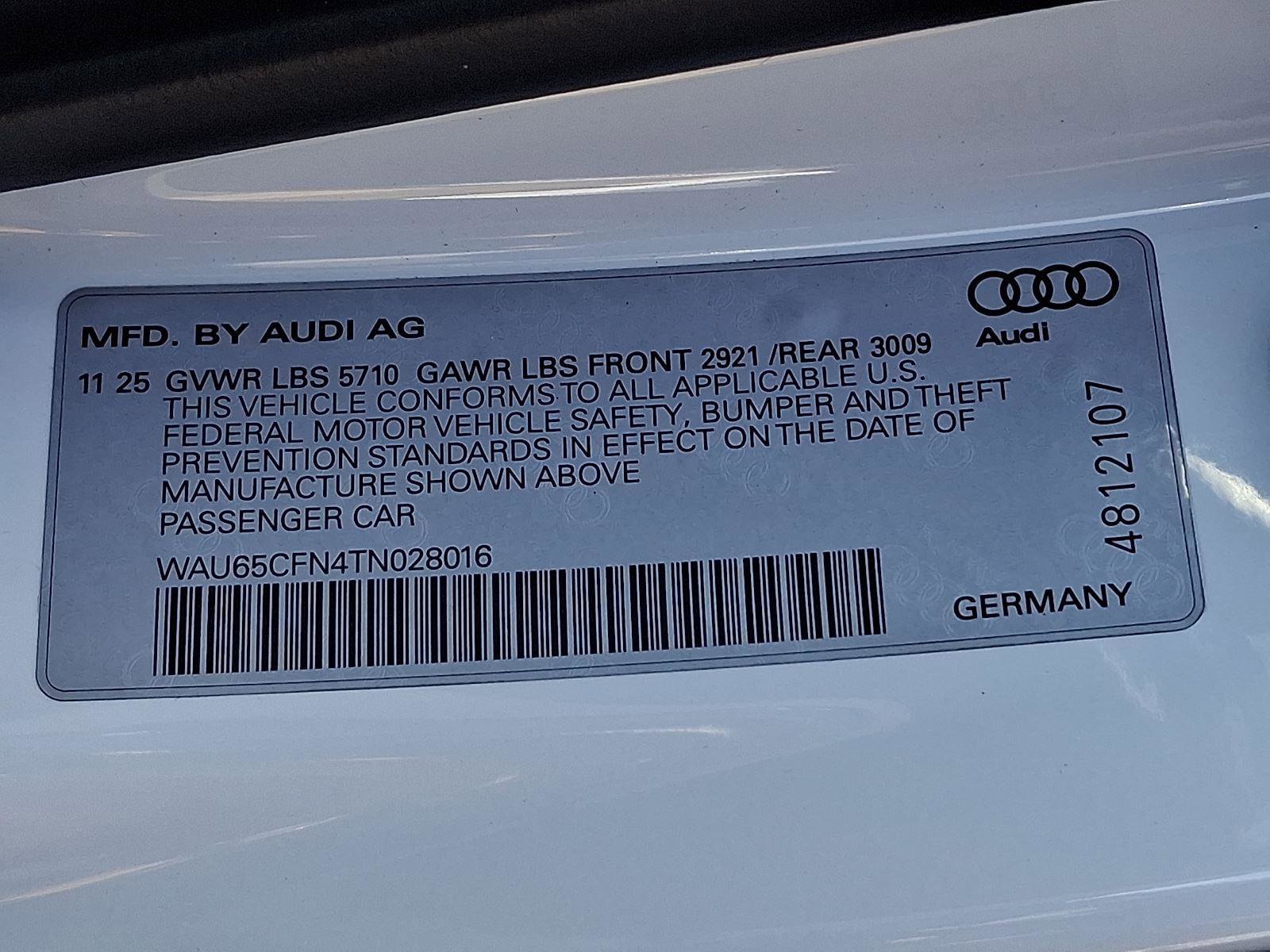 New 2026 Audi A6 Prestige image 22