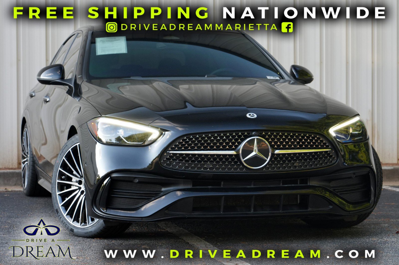Used 2025 Mercedes-Benz C 300 Sedan w/ AMG Line w/ Night Package image 2