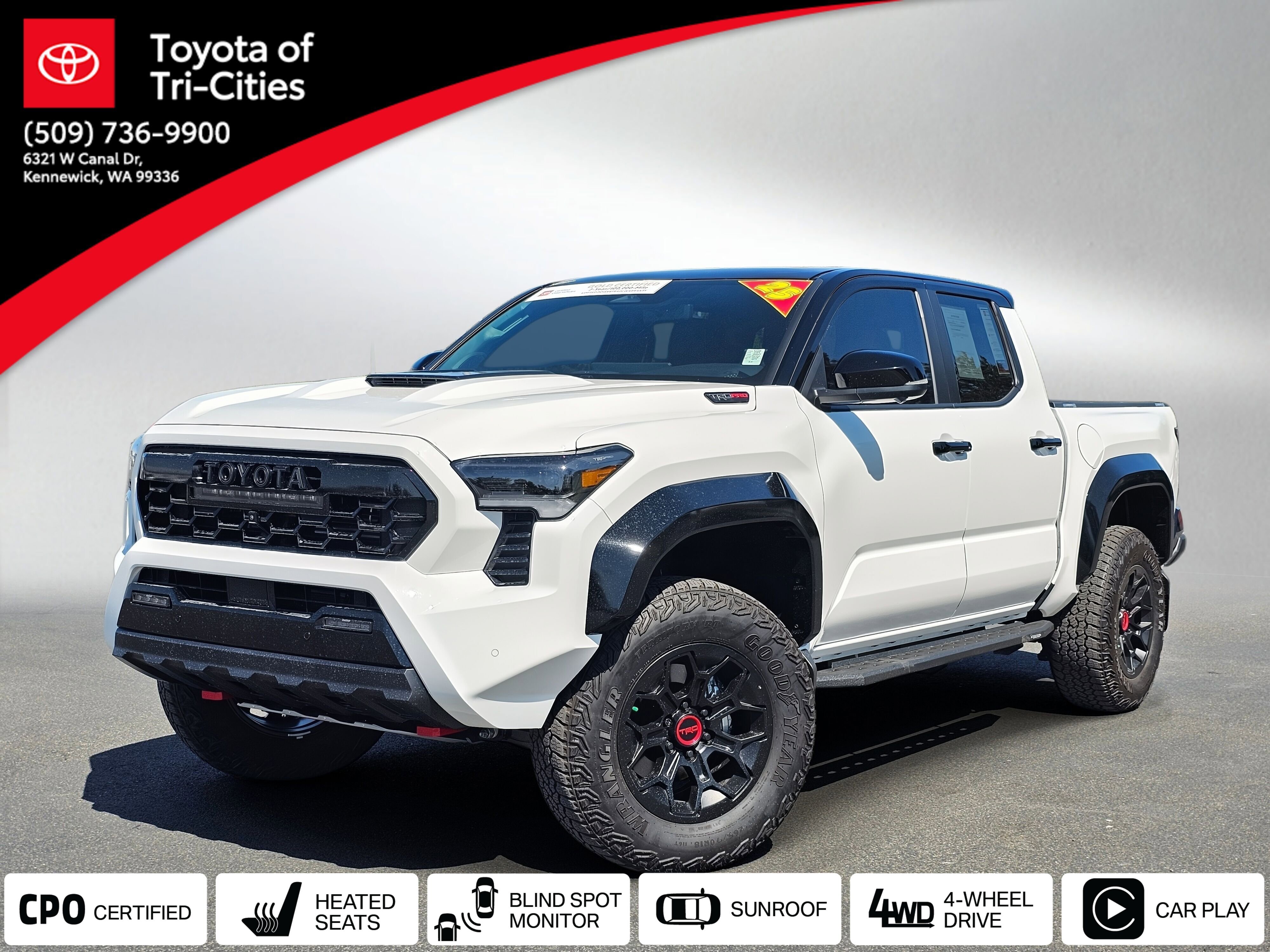 Used 2025 Toyota Tacoma TRD Pro AWD/4WD image 1