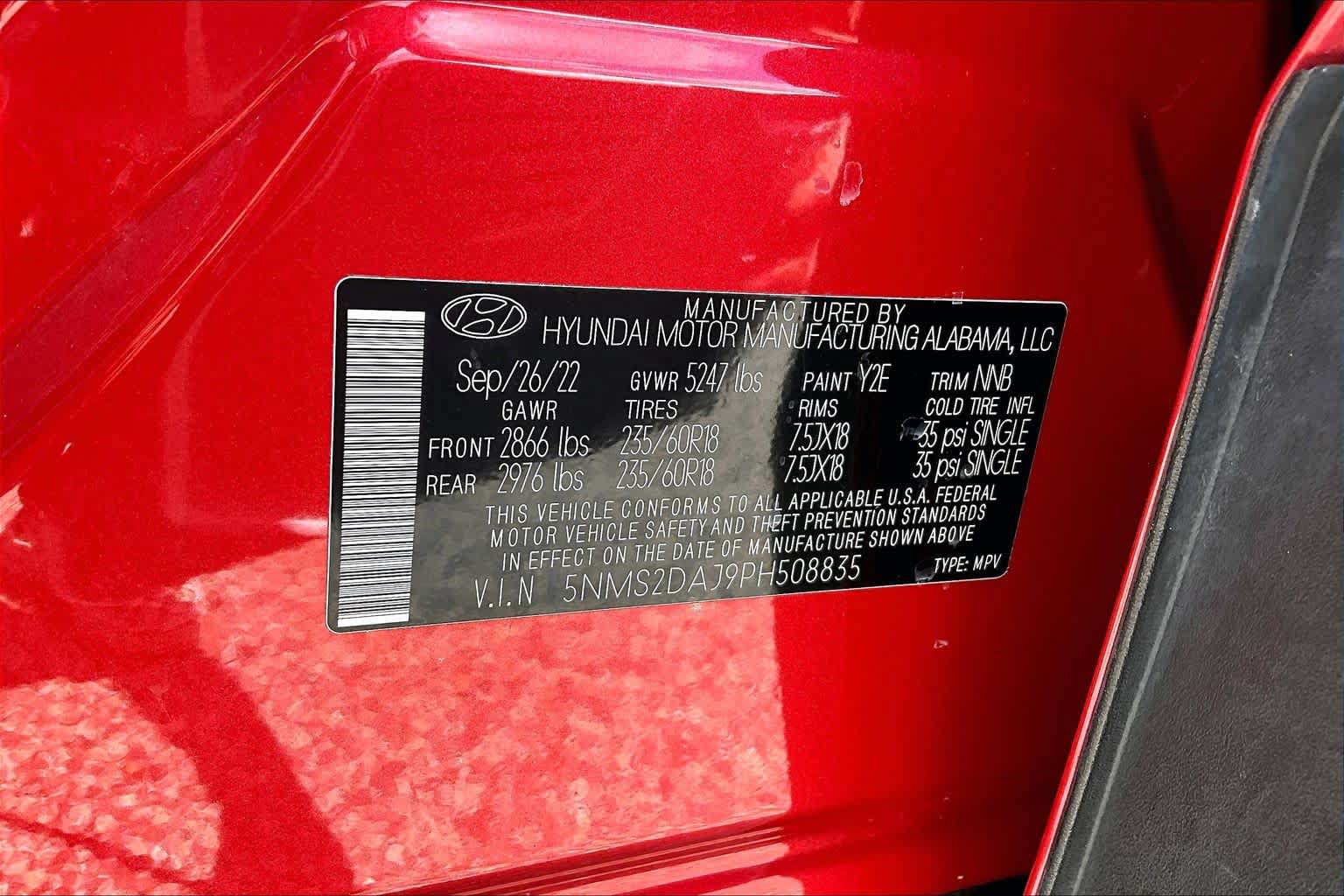 Used 2023 Hyundai Santa Fe SEL w/ Cargo Package AWD/4WD image 34