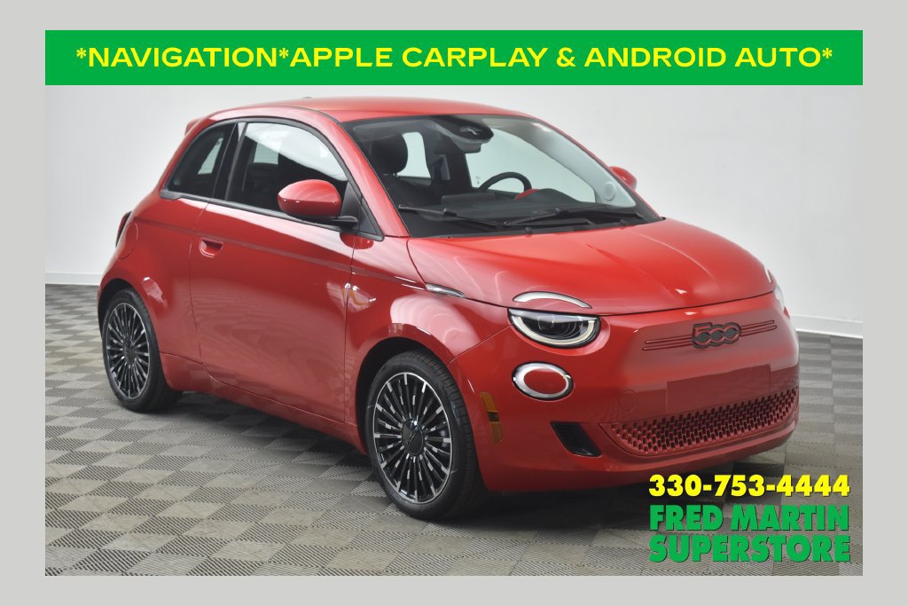 Used 2024 FIAT 500 e (RED)