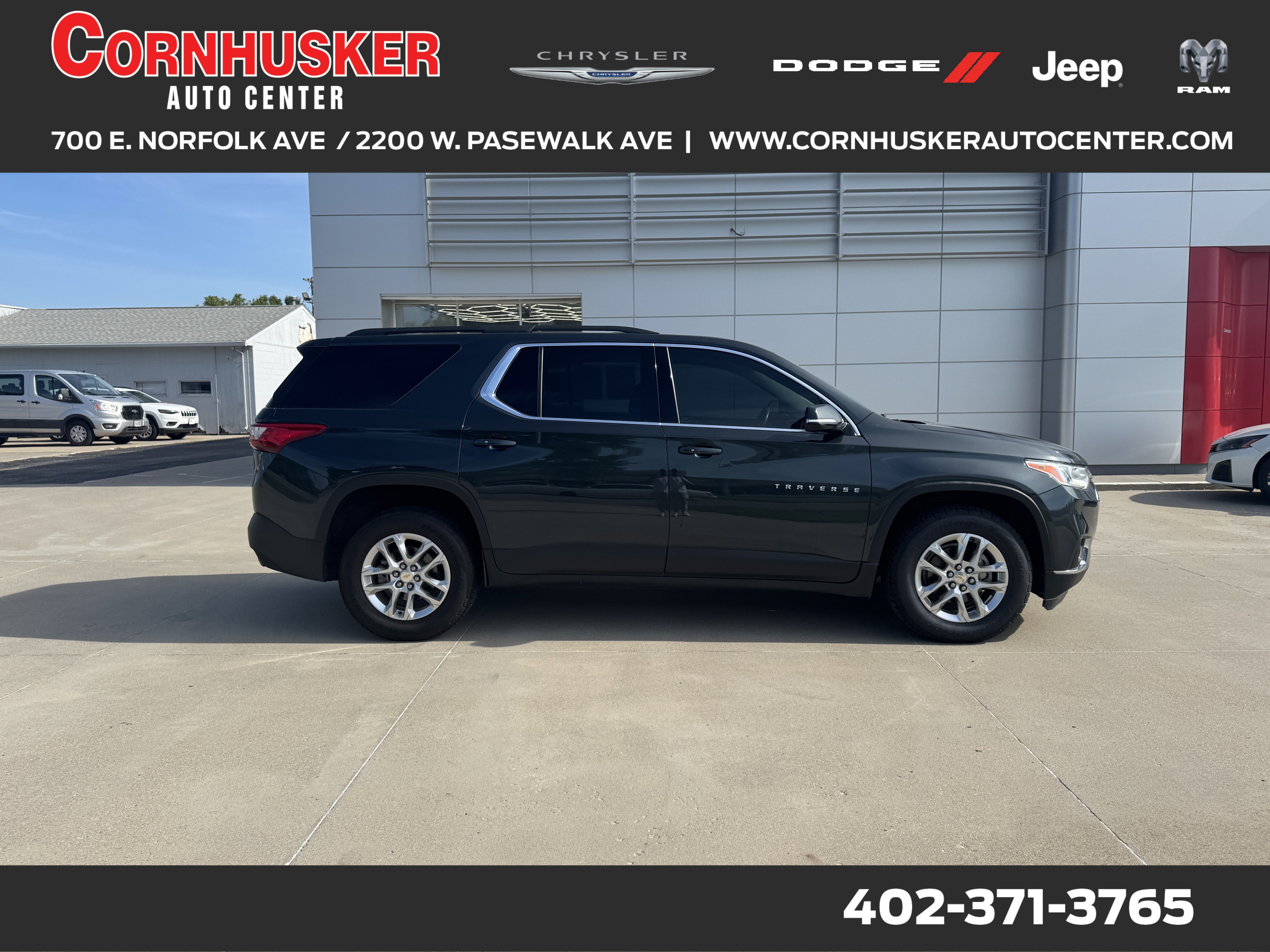 Used 2020 Chevrolet Traverse LT
