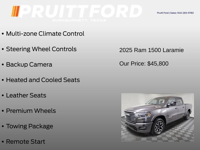 Used 2025 RAM 1500 Laramie w/ Laramie Southwest Edition AWD/4WD image 25