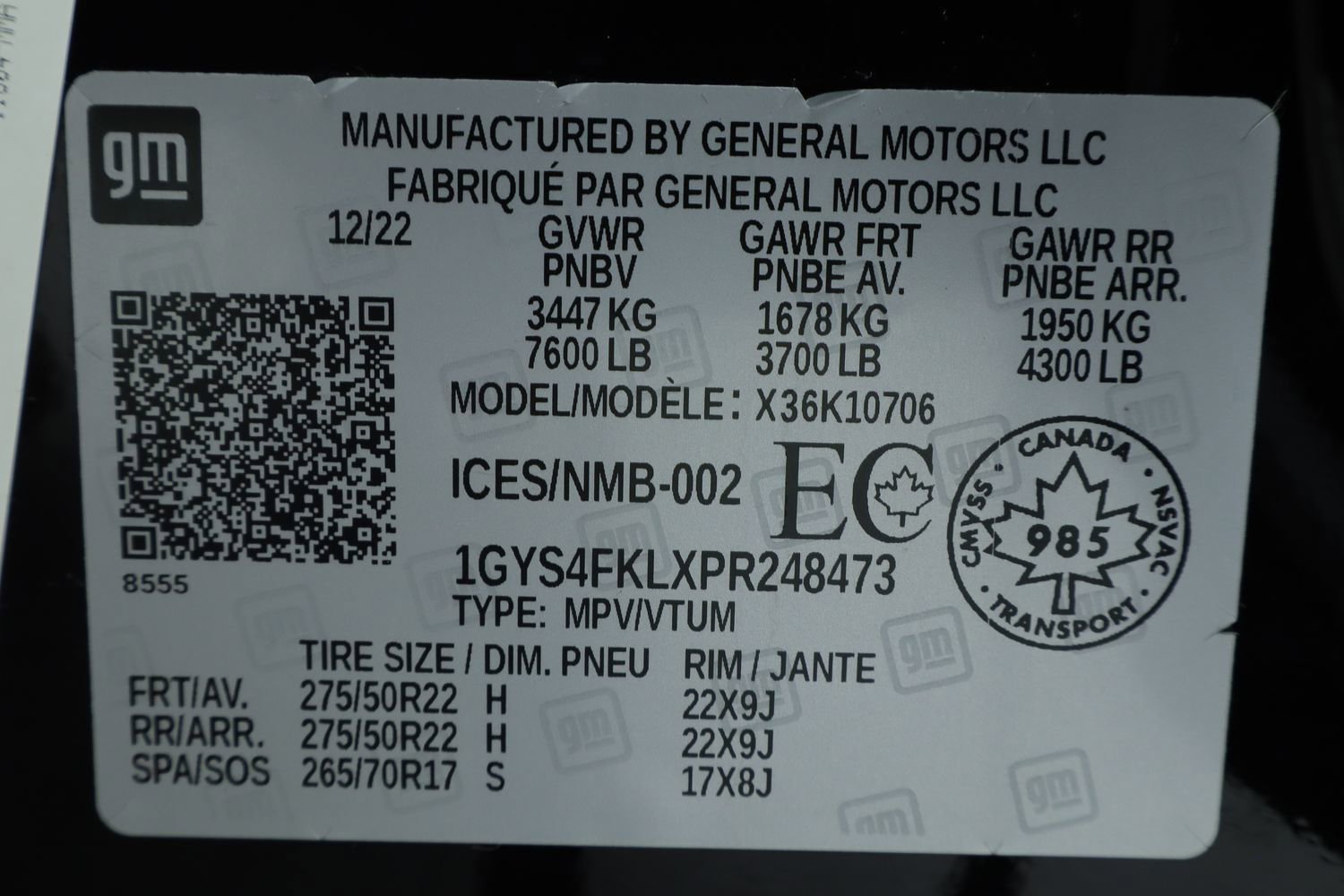 Used 2023 Cadillac Escalade Sport w/ Touring Package image 14