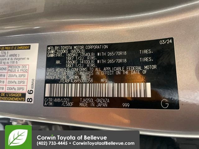 Certified 2024 Toyota Land Cruiser image 30