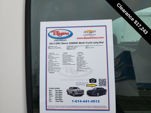 Used 2013 GMC Sierra 2500 W/T image 11