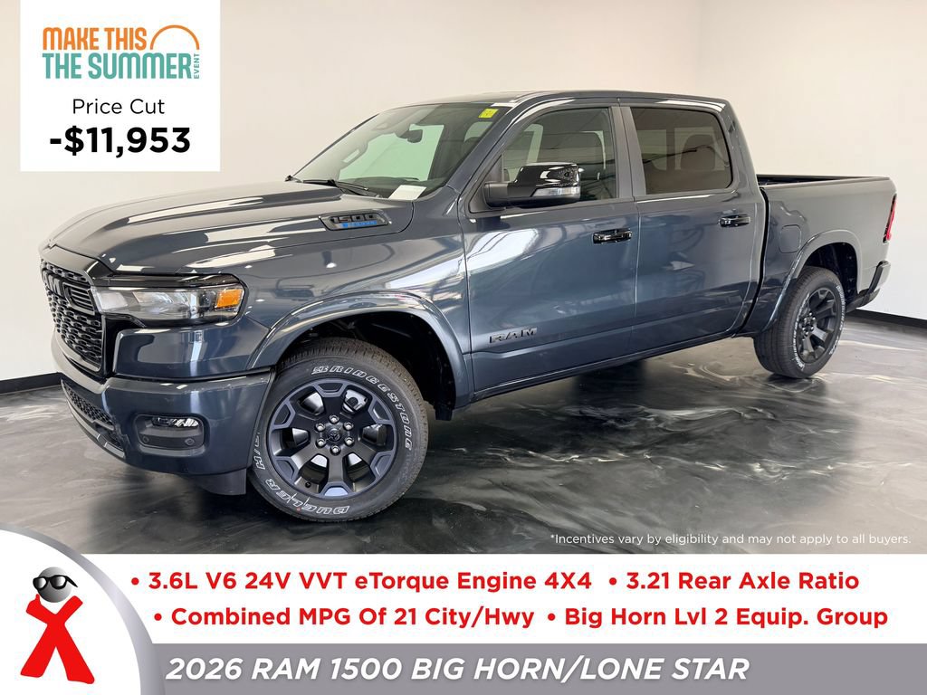 New 2026 RAM 1500 Big Horn AWD/4WD video 1