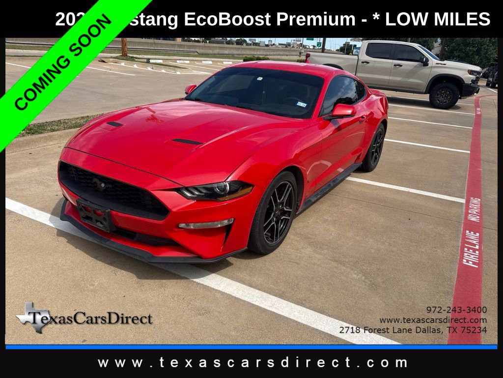 Used 2020 Ford Mustang Premium RWD image 1
