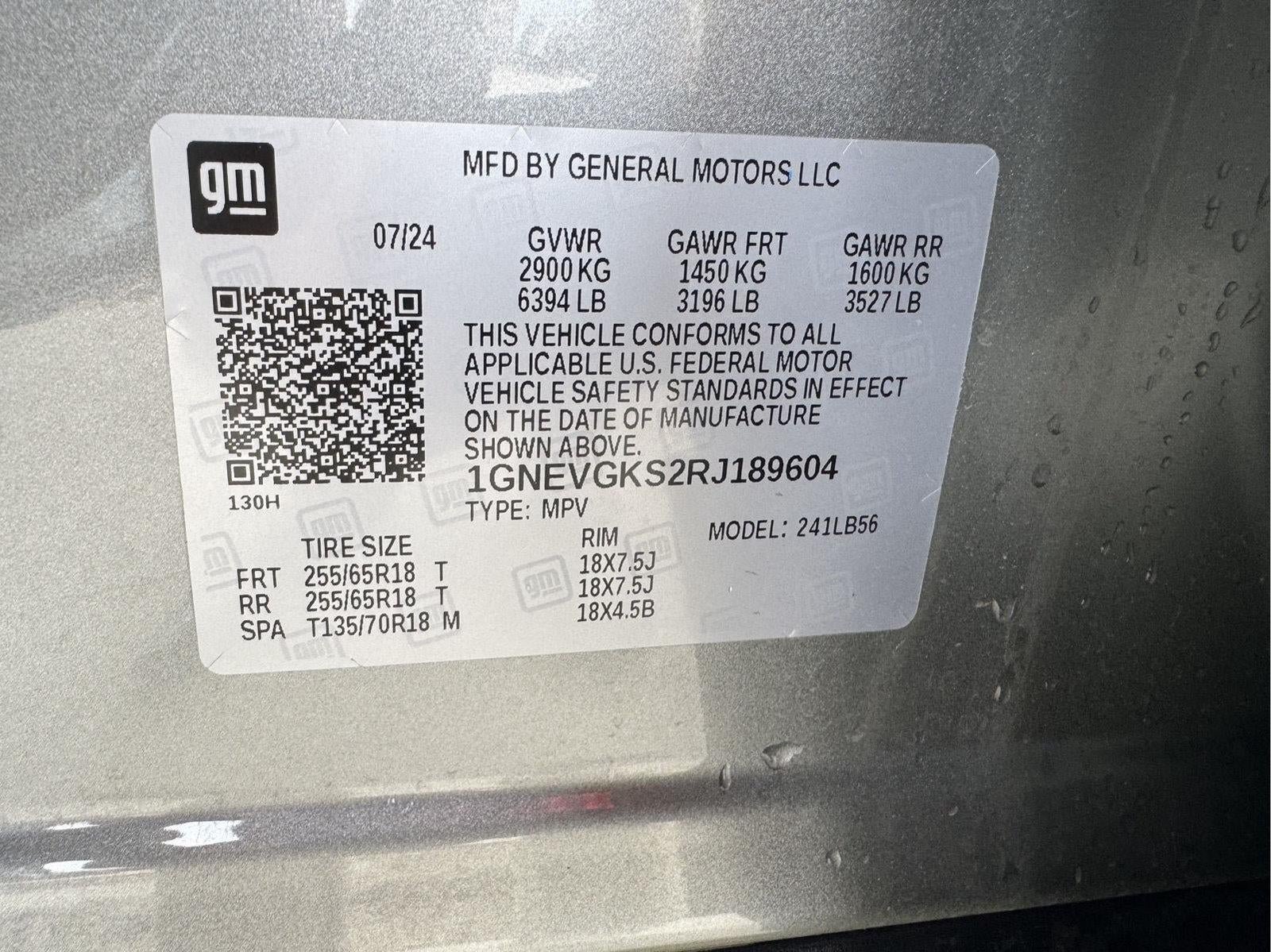 Used 2024 Chevrolet Traverse LT AWD/4WD image 34