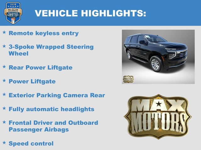 Used 2025 Chevrolet Tahoe LT AWD/4WD image 17