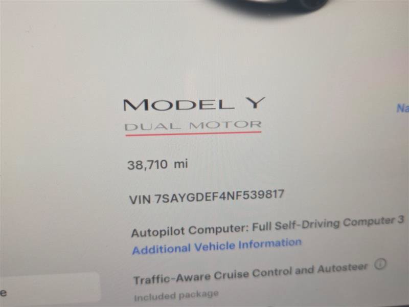 Used 2022 Tesla Model Y Performance AWD/4WD image 4