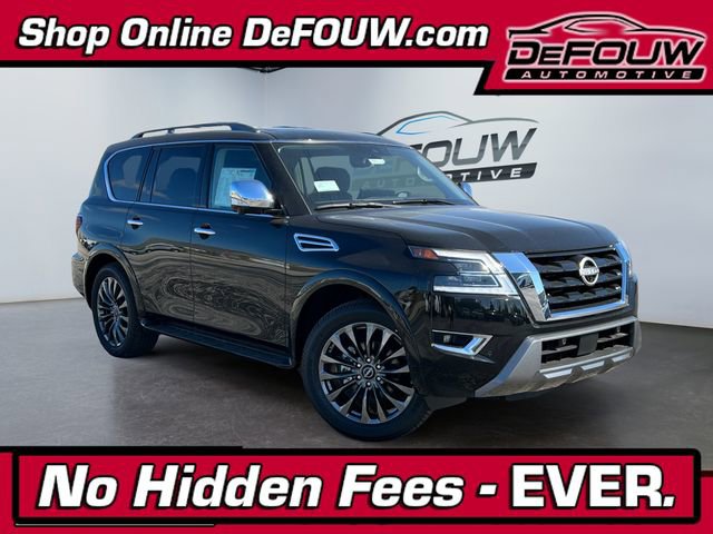 Used 2023 Nissan Armada Platinum w/ Captain's Chairs Package
