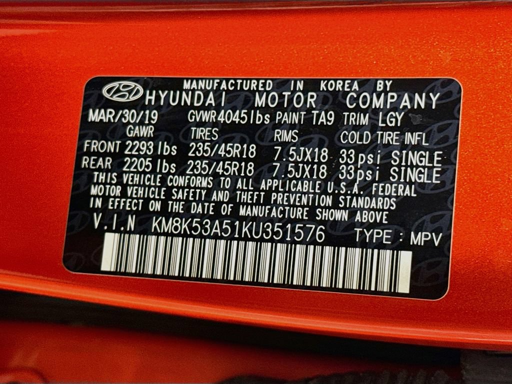 Used 2019 Hyundai Kona Ultimate FWD image 37