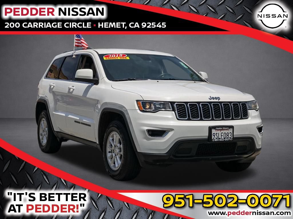 Used 2018 Jeep Grand Cherokee Laredo RWD image 1