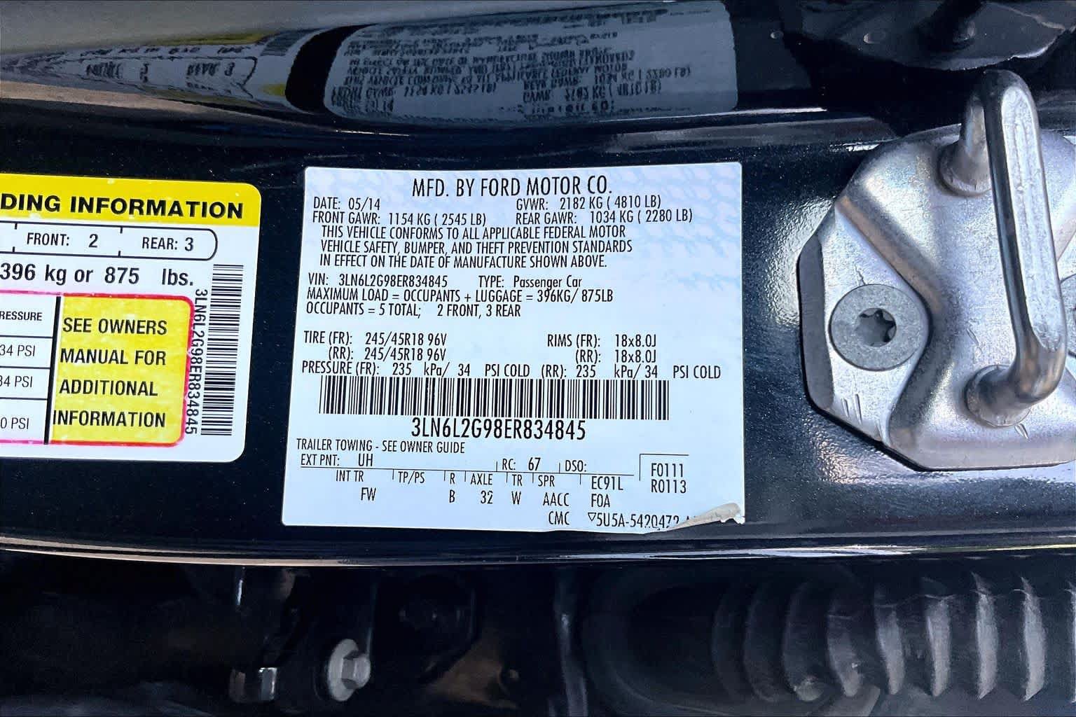 Used 2014 Lincoln MKZ FWD image 33