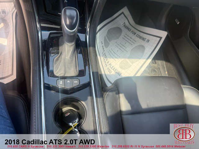 Used 2018 Cadillac ATS 2.0T AWD Sedan w/ Sky and Shine Package image 18