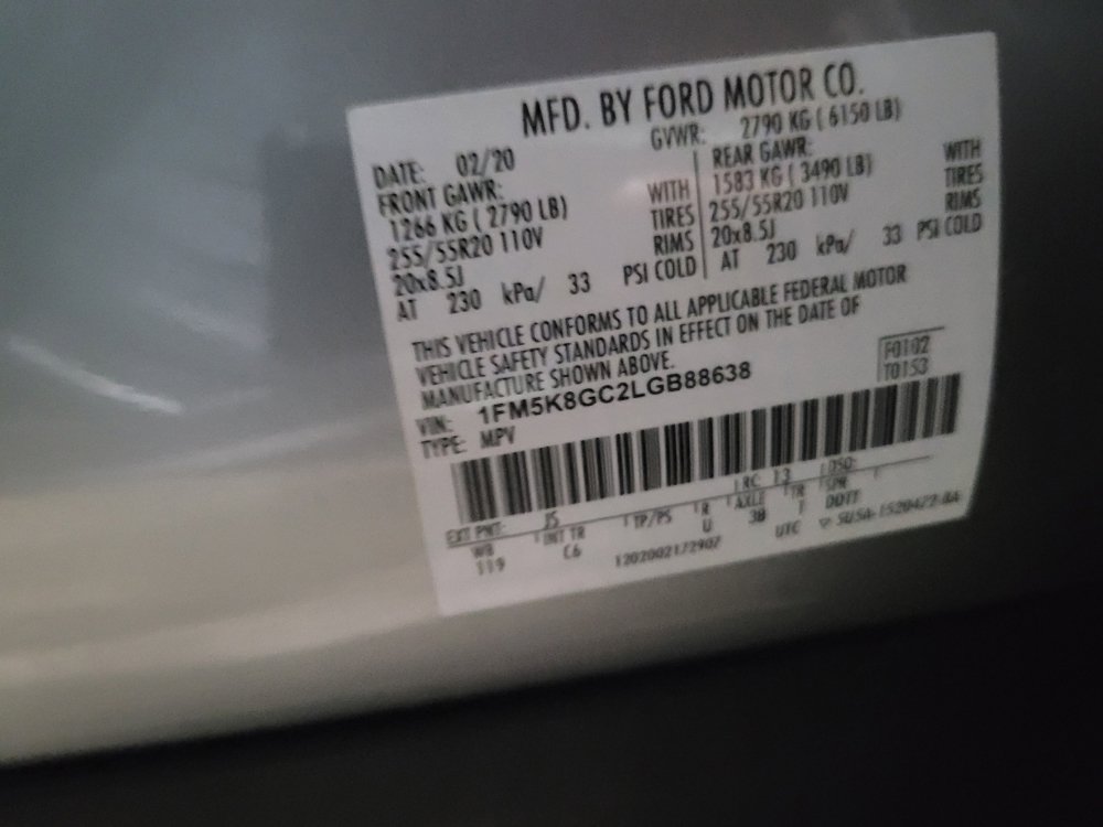 Used 2020 Ford Explorer ST w/ Premium Technology Package AWD/4WD image 33