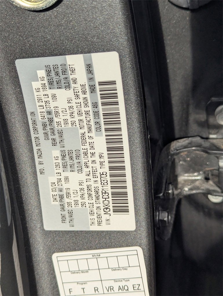 Used 2024 MAZDA CX-90 3.3 Turbo w/ Preferred Plus image 32