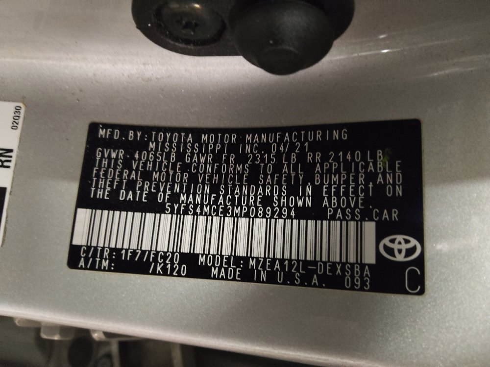 Used 2021 Toyota Corolla SE FWD image 33