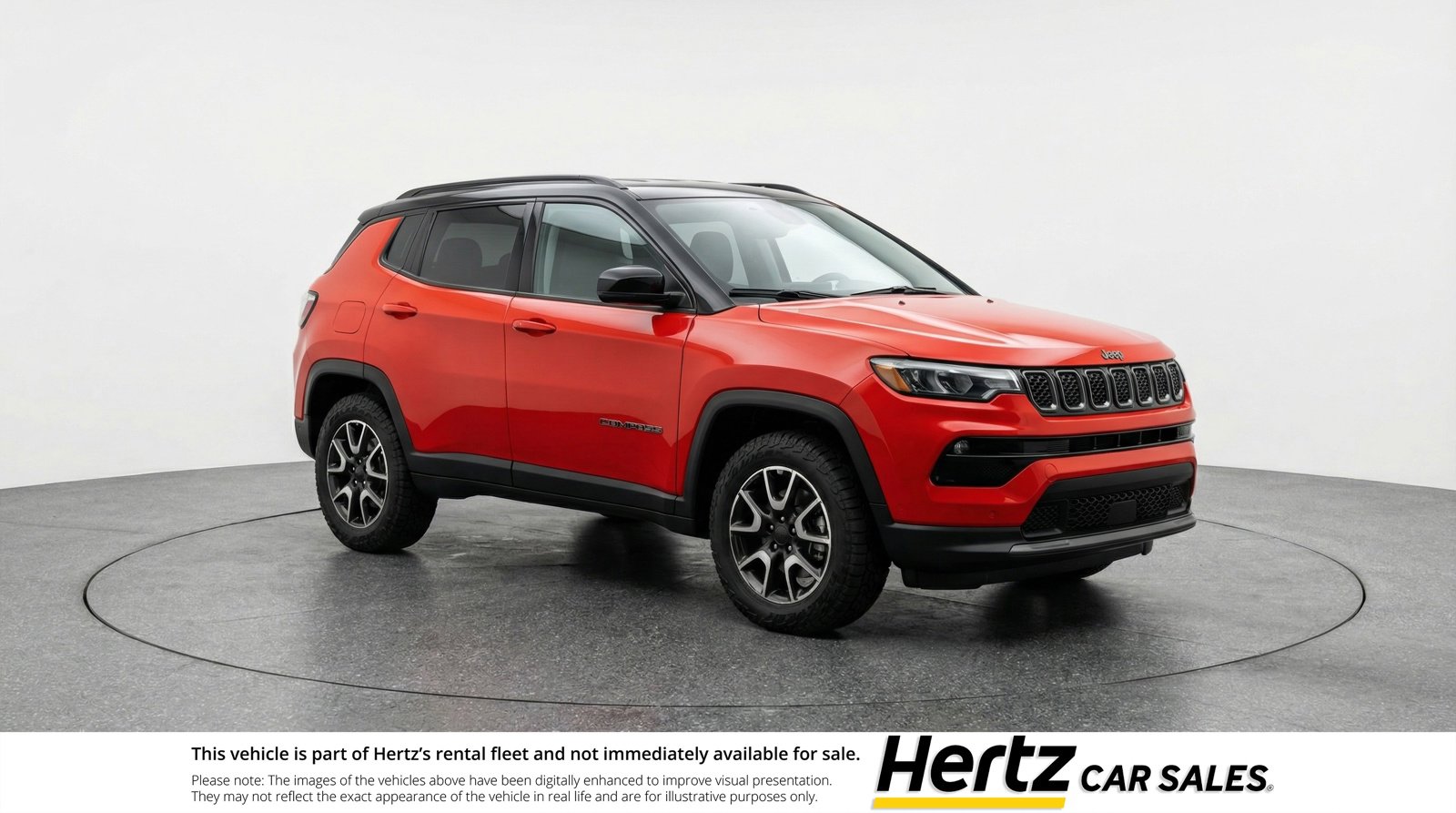Used 2025 Jeep Compass Trailhawk image 1