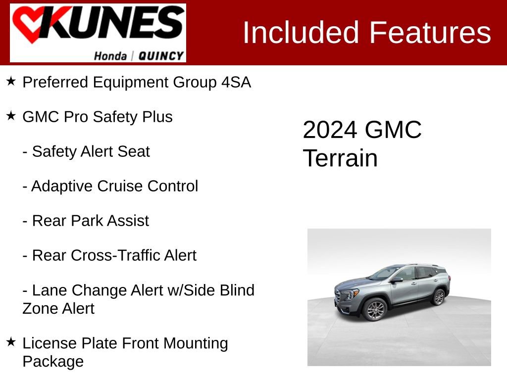 Used 2024 GMC Terrain SLT image 2