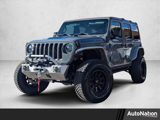 Used 2022 Jeep Wrangler Unlimited Rubicon 4xe w/ Steel Bumper Group image 1
