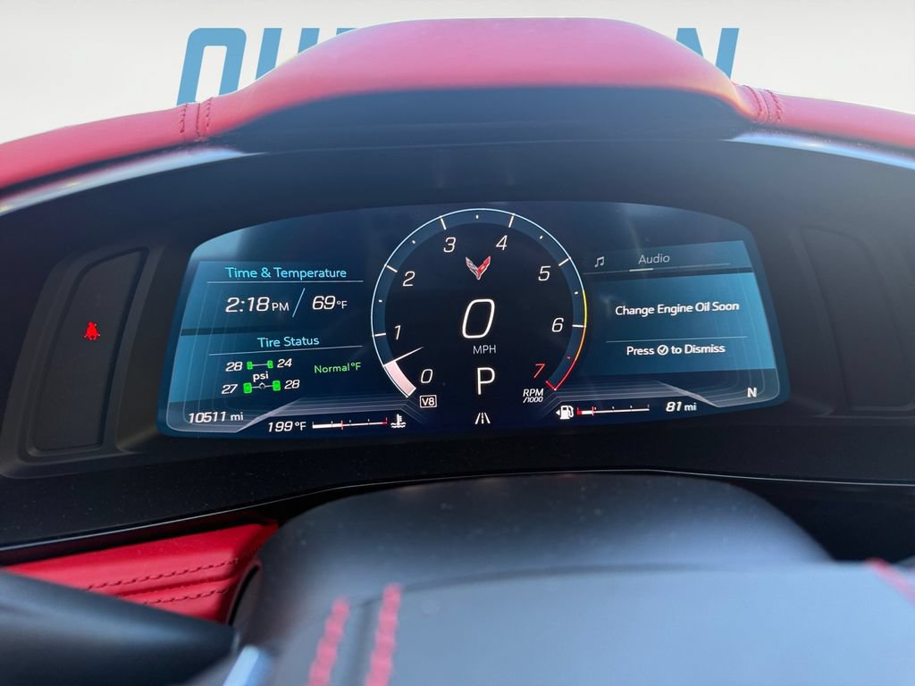 Used 2024 Chevrolet Corvette Stingray Premium Conv w/ Stealth Interior Trim Package RWD image 17