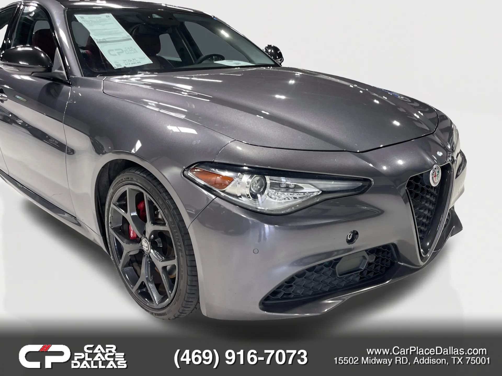 Used 2021 Alfa Romeo Giulia Ti w/ Nero Edizione RWD image 8