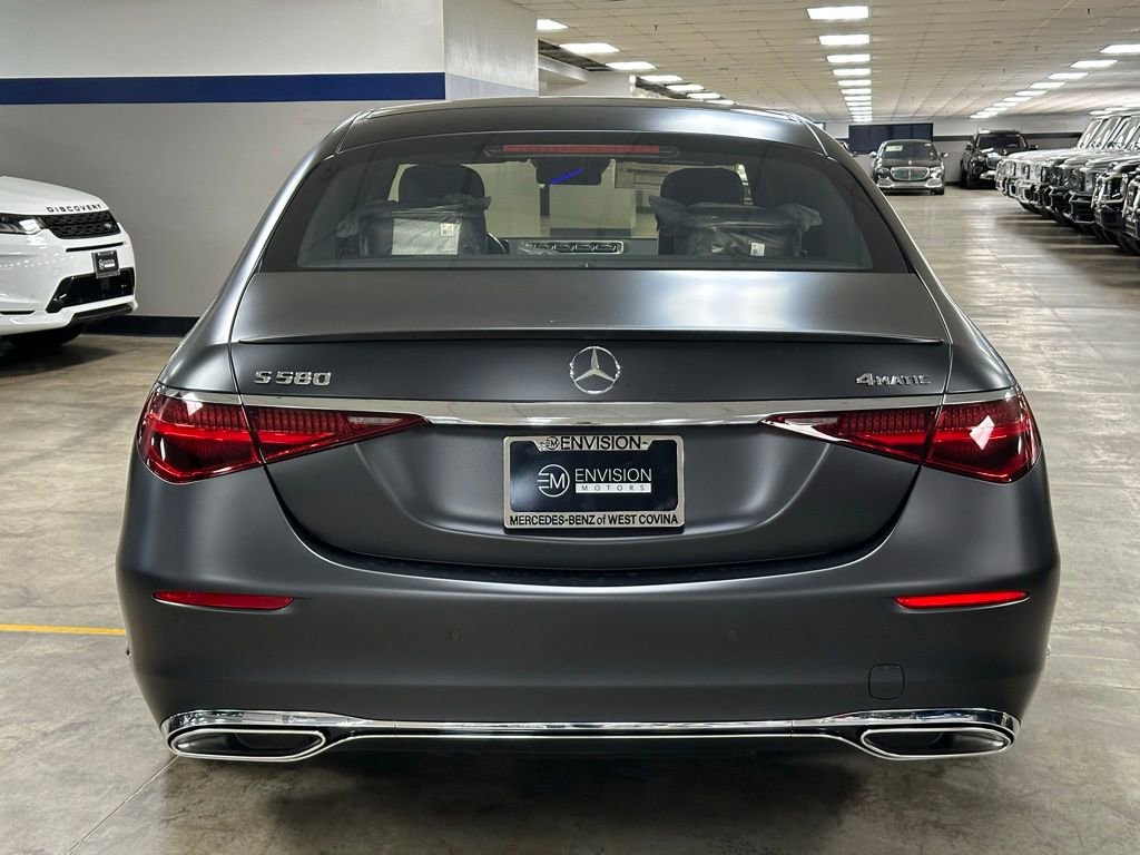 New 2024 Mercedes-Benz S 580 4MATIC Sedan image 9